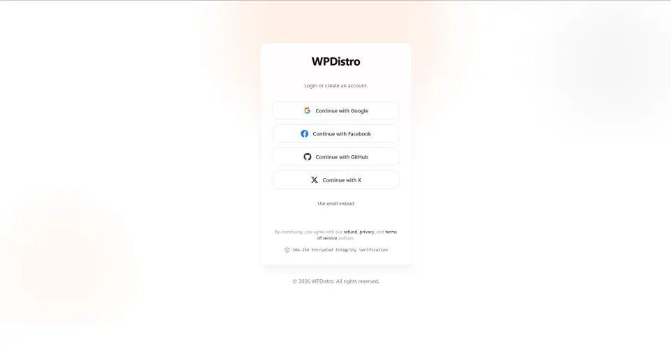 Screenshot for step 2: Complete the signup